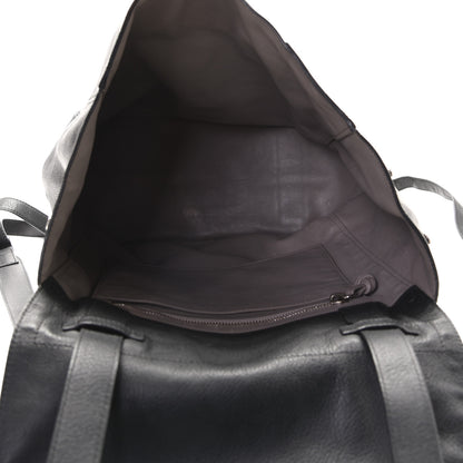Proenza Schouler Pebbled Calfskin Large PS Courier Backpack Black 5 of 5