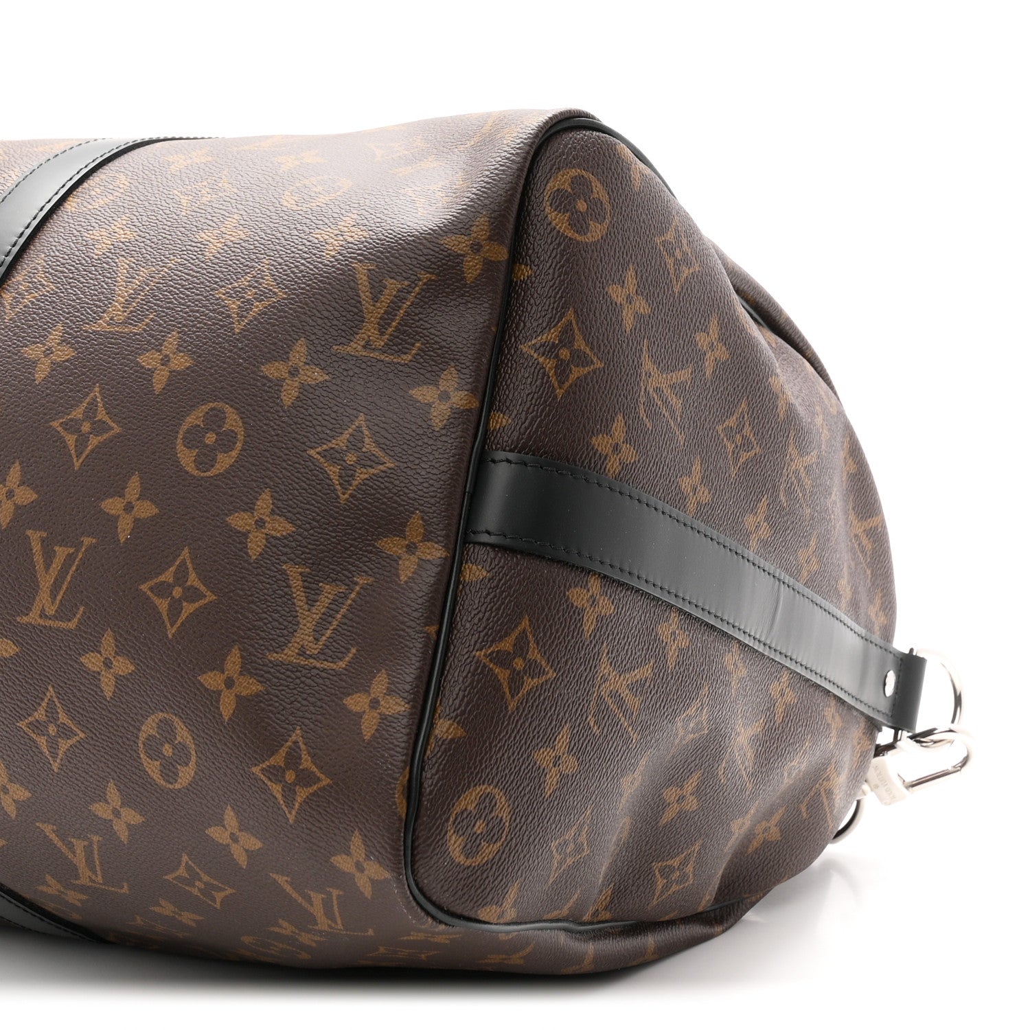Louis Vuitton Monogram Macassar Keepall Bandouliere 45 17 of 21