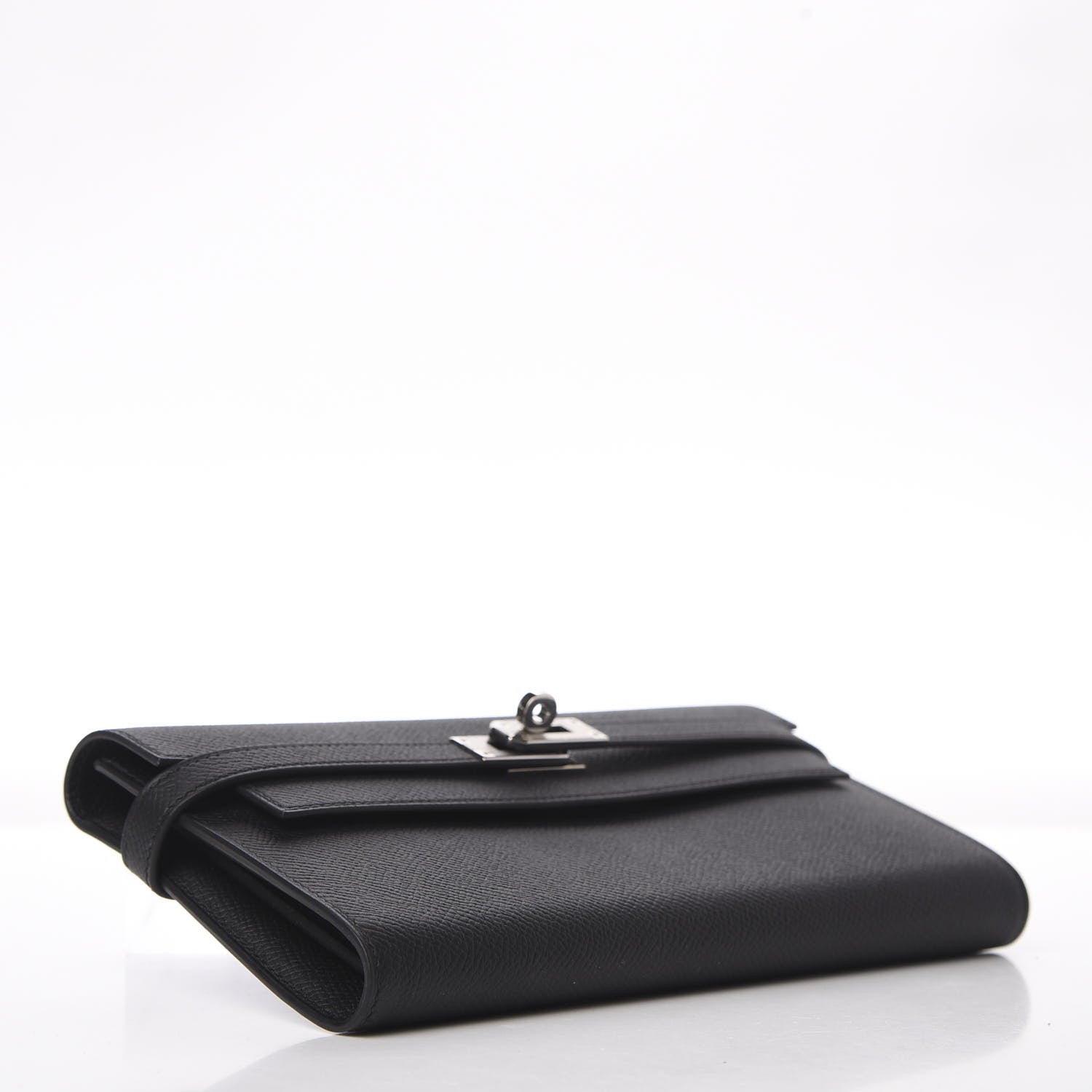Hermes Epsom Kelly Longue Wallet Black 4 of 9