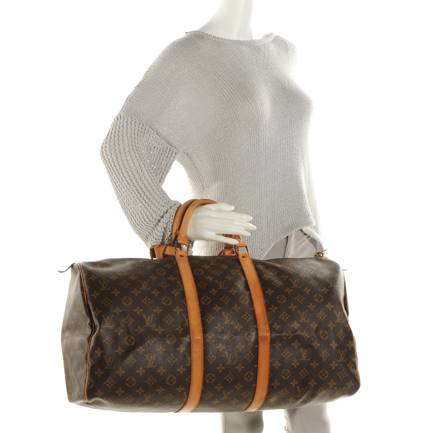Louis Vuitton Monogram Keepall 55 2 of 7