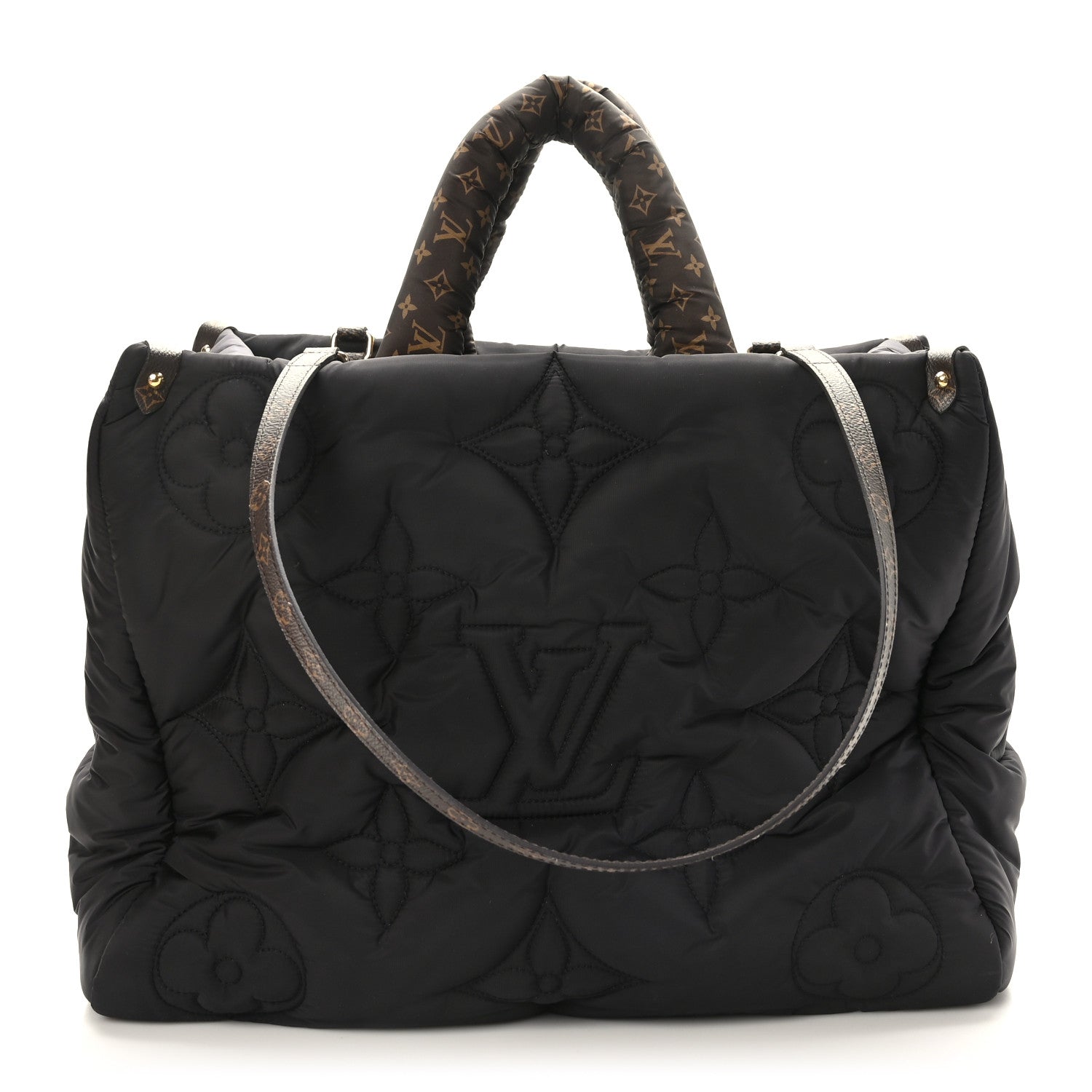 Louis Vuitton Econyl Monogram Pillow Giant Onthego GM Black 1 of 8