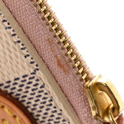 Louis Vuitton Damier Azur Neverfull MM GM Pochette Rose Ballerine 8 of 10