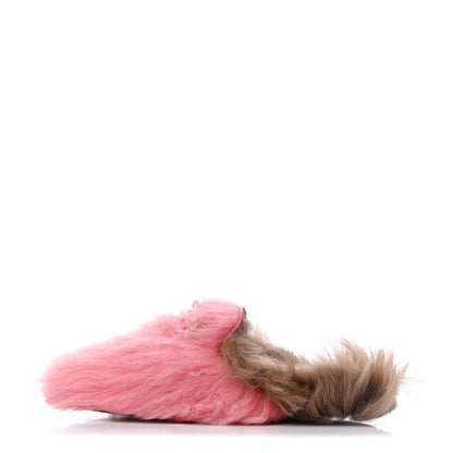 Gucci Merino Wool Womens Princetown Slippers 35 Pink 1 of 9