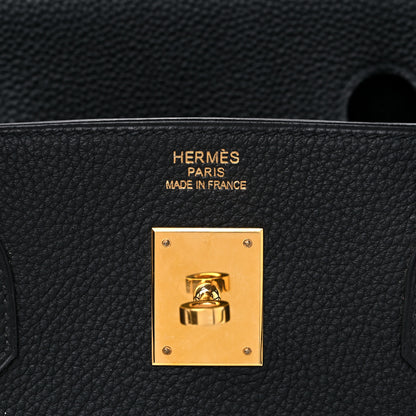 Hermes Togo Birkin 40 Black 6 of 12