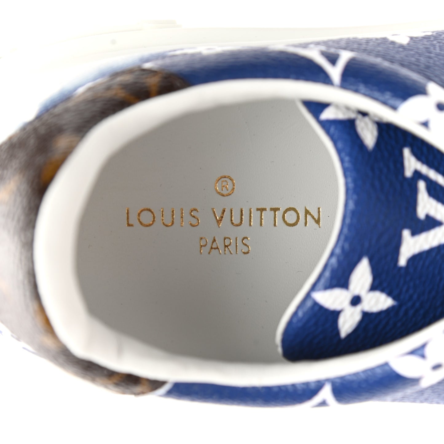 Monogram Escale Time Out Sneakers 37 Blue