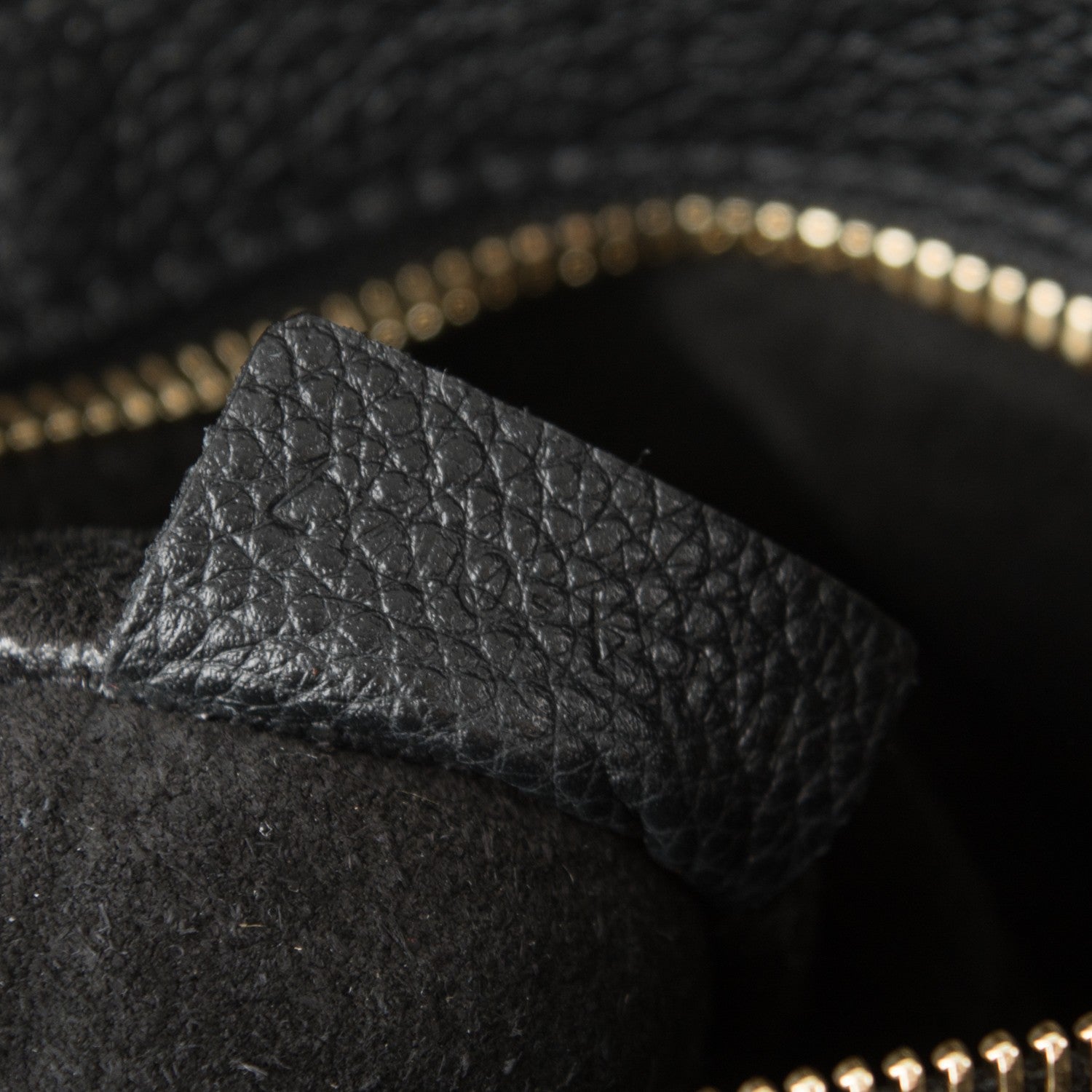 Celine Soft Grained Calfskin Small Belt Cabas Phantom Black 7 of 7