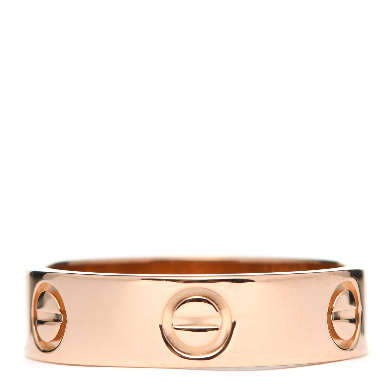 Cartier 18K Pink Gold 5.5mm LOVE Ring 56 7.5 6 of 10