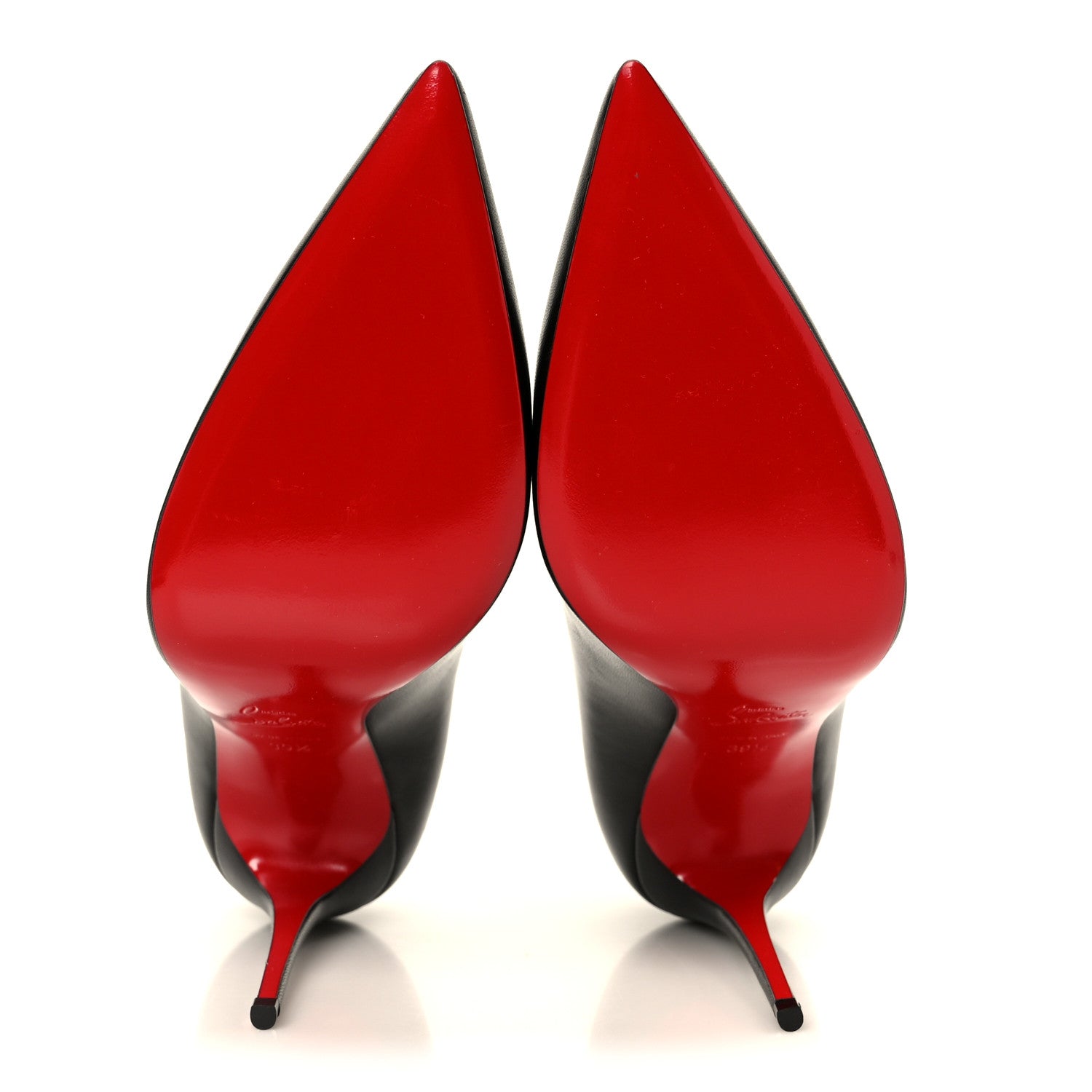 Christian Louboutin Shiny Nappa Kate 100 Pumps 39.5 Black 6 of 10