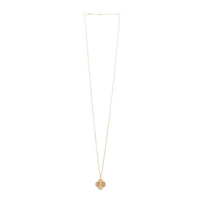 Van Cleef & Arpels 18K Yellow Gold Guilloche Magic Alhambra Long Necklace 2 of 5