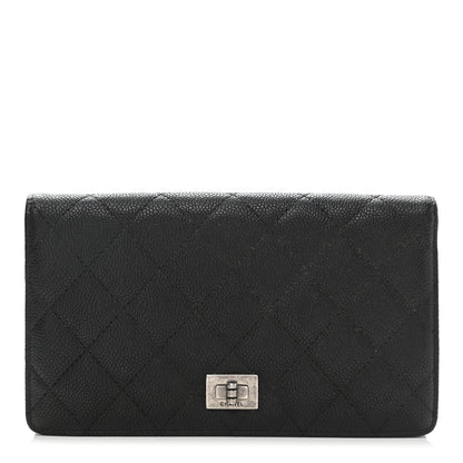 Chanel Caviar Quilted Reissue Yen Wallet Black 1 of 10