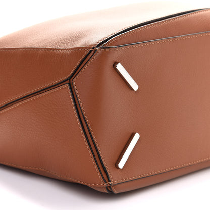 Loewe Calfskin Medium Puzzle Bag Tan 9 of 12