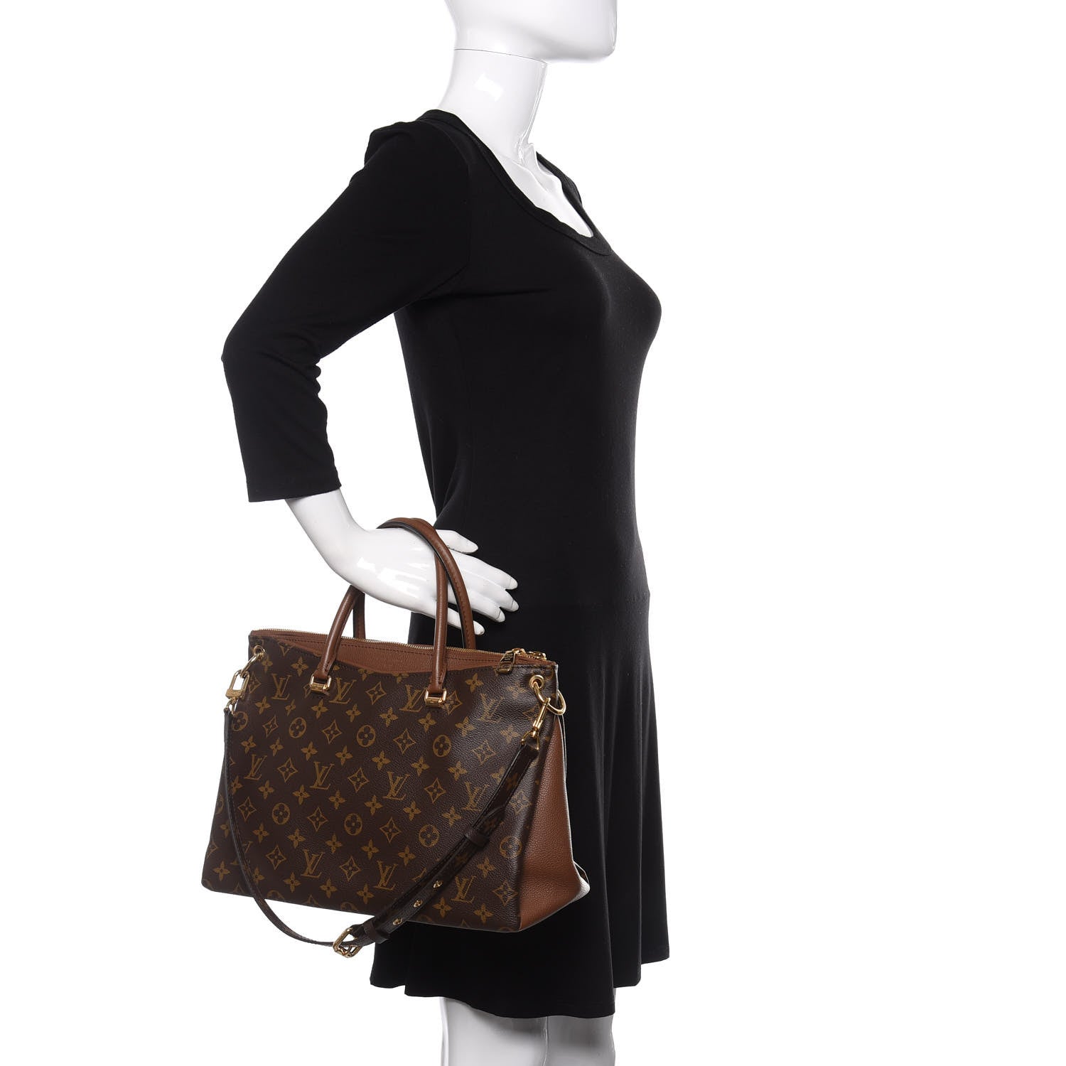 Louis Vuitton Monogram Pallas Full Noisette 3 of 10