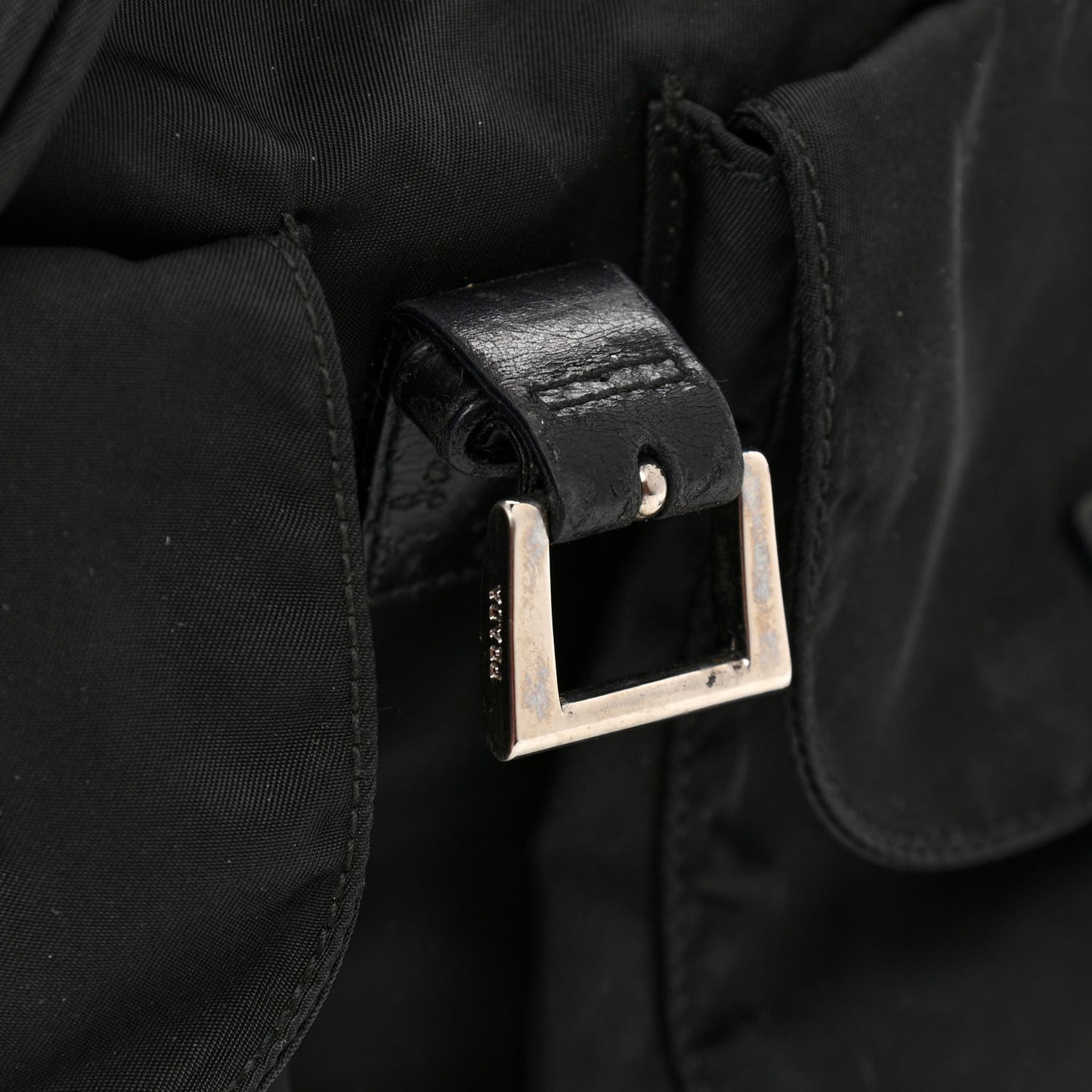 Tessuto Nylon Vela Small Backpack Black