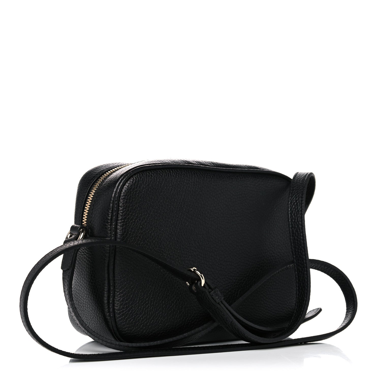 Gucci Pebbled Calfskin Small Soho Disco Bag Black 3 of 11