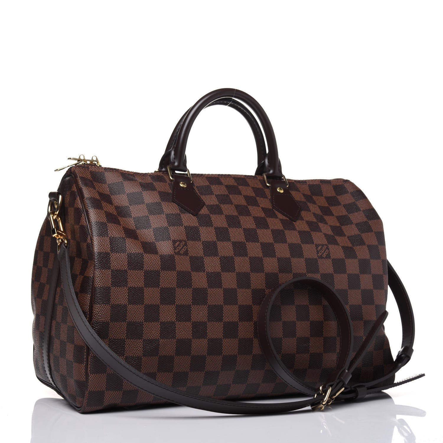 Louis Vuitton Damier Ebene Speedy Bandouliere 35 4 of 22
