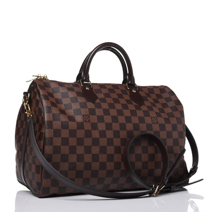 Louis Vuitton Damier Ebene Speedy Bandouliere 35 4 of 22