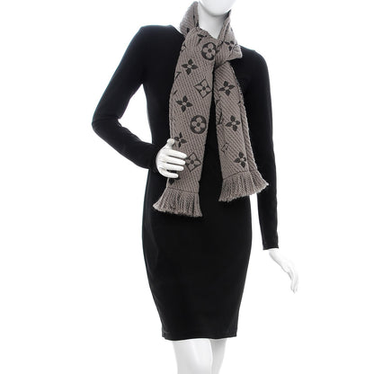 Louis Vuitton Wool Silk Logomania Scarf Verone 2 of 4