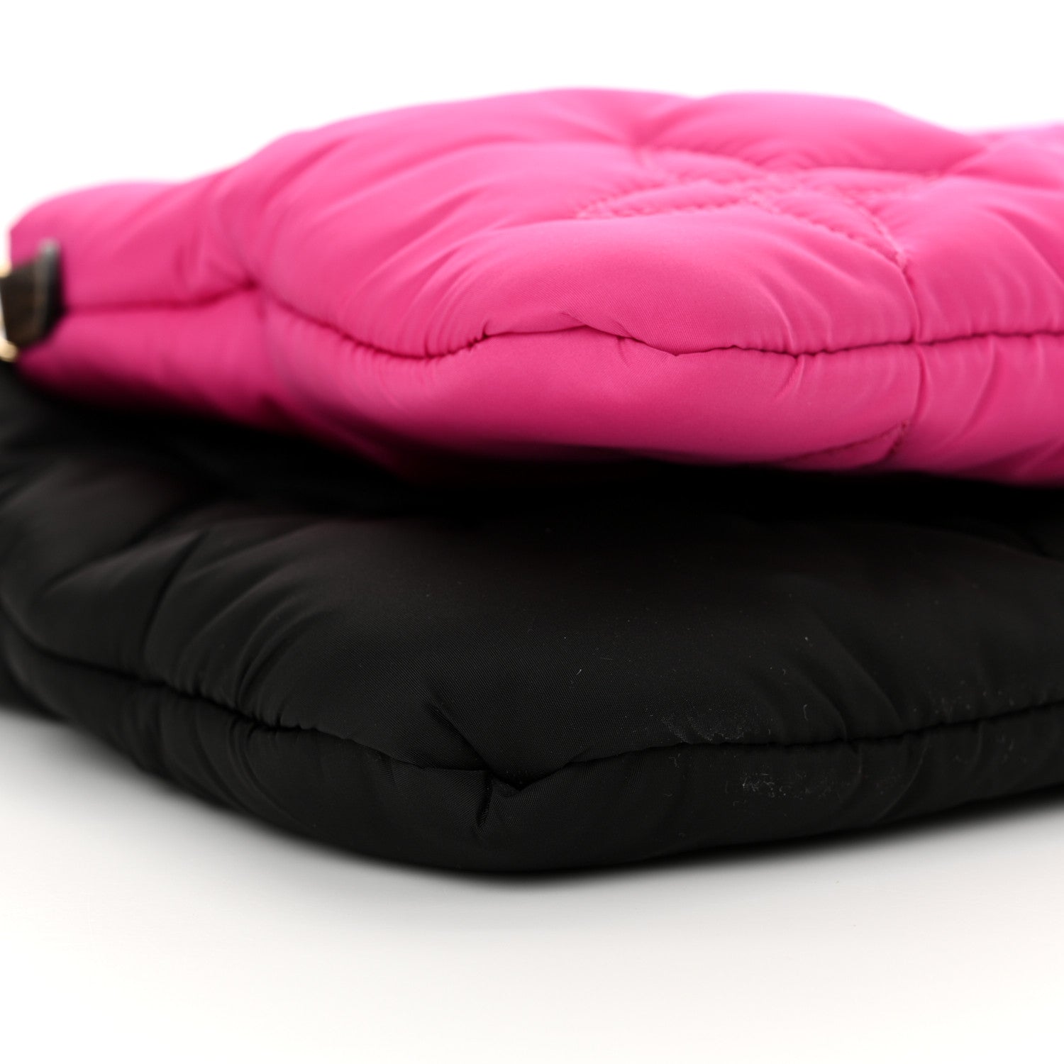 Louis Vuitton Econyl Monogram Pillow Maxi Multi Pochette Accessories Black Fuchsia 9 of 11