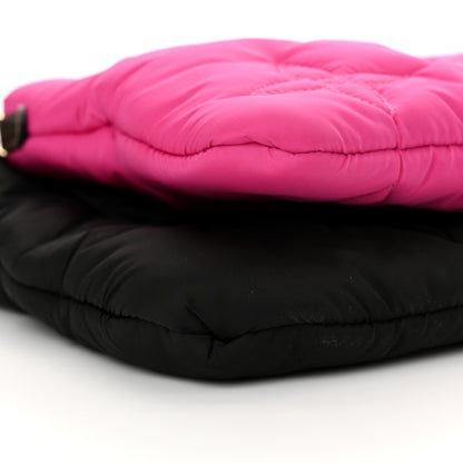 Louis Vuitton Econyl Monogram Pillow Maxi Multi Pochette Accessories Black Fuchsia 9 of 11