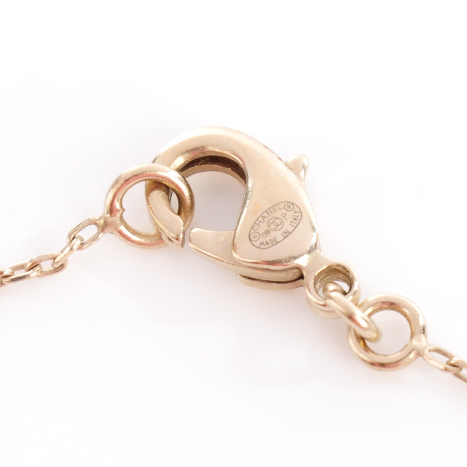 Chanel CC Charm Bracelet Gold 8 of 10