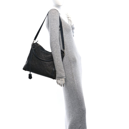 Louis Vuitton Monogram Lambskin Antheia IXIA PM Black 2 of 12