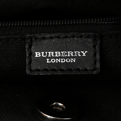 Burberry House Check Studded Tote Black 6 of 10
