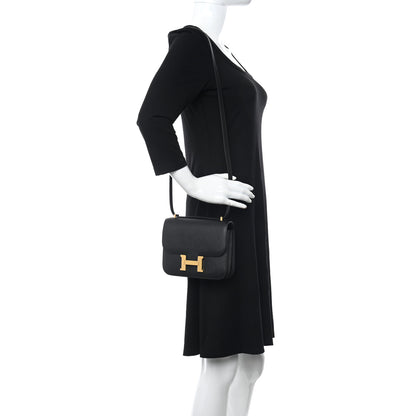 Hermes Epsom Constance 18 Black 2 of 11