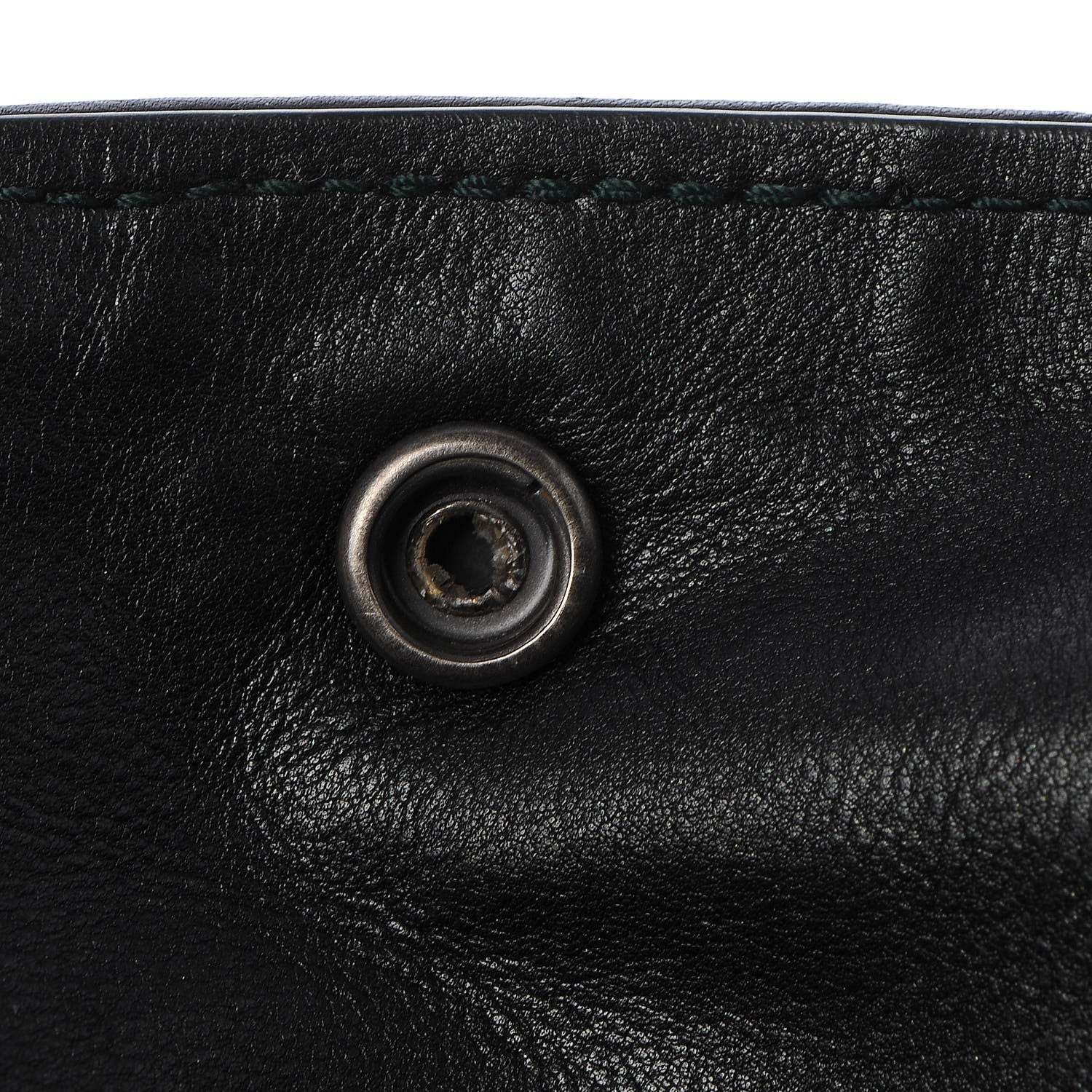 Bottega Veneta Iridescent Light Calf Maxi Scarabee Convertible Bag Dark Green 11 of 11