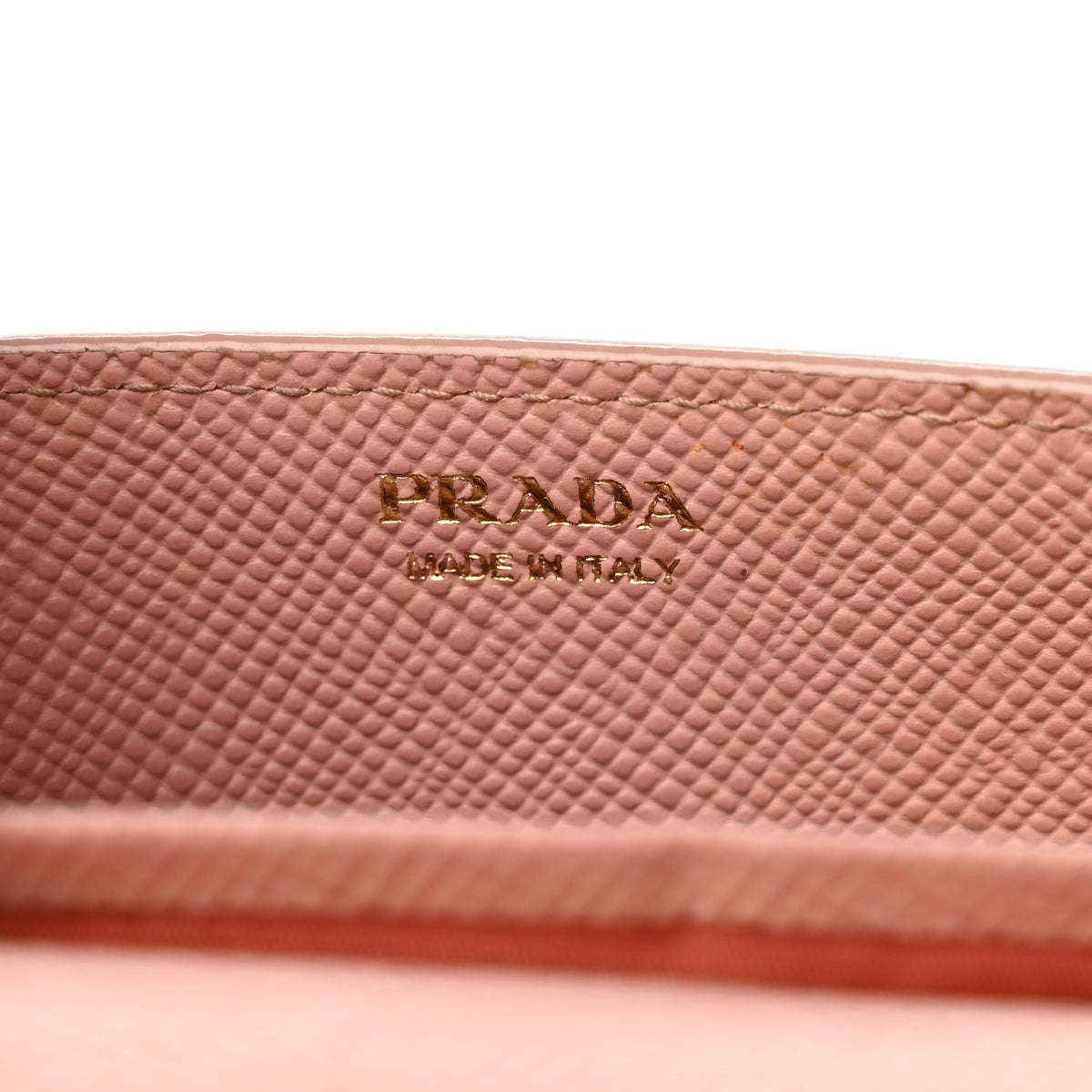 Saffiano Lux Chain Wallet Orchidea