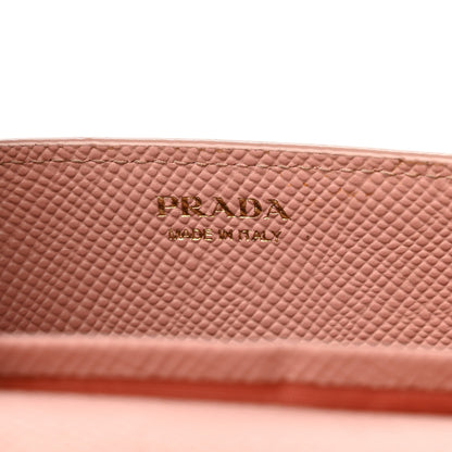 Prada Saffiano Lux Chain Wallet Orchidea 6 of 13