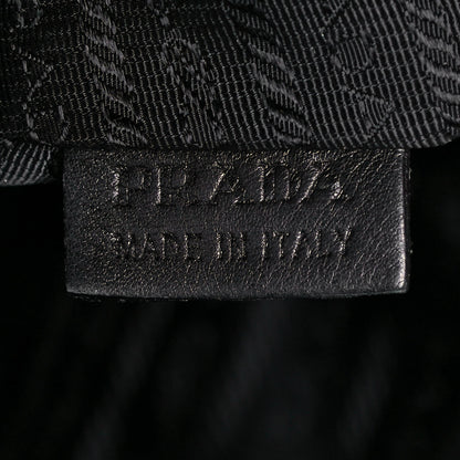 Prada Nappa Ruffle Hobo Black 7 of 15