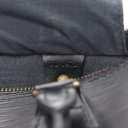 Louis Vuitton Epi Speedy 25 Black 7 of 12