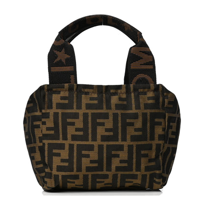 Fendi Fabric FF 1925 Mini Cosmetic Bag Tobacco 1 of 6