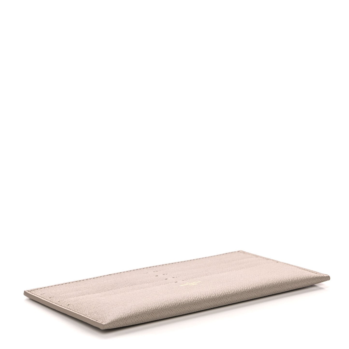 Calfskin Felicie Chain Wallet Card Holder Insert Tourterelle