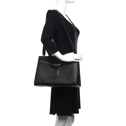 Louis Vuitton Empreinte Sully MM Black 2 of 11