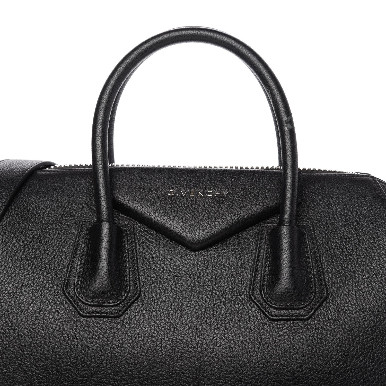 Givenchy Sugar Goatskin Medium Antigona Black 10 of 12