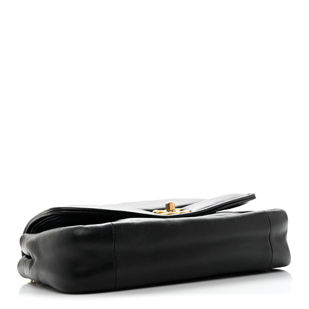 Lambskin Small Simply Flap Black