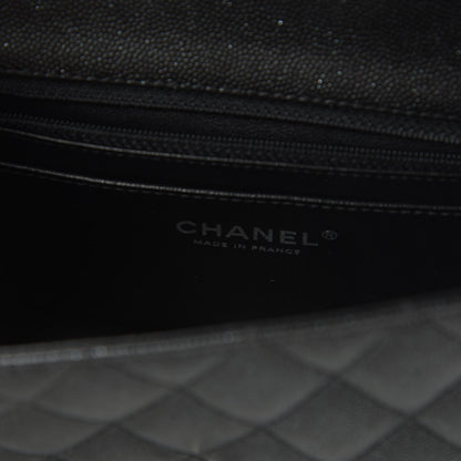 Chanel Iridescent Caviar Quilted Mini Rectangular Flap Black 8 of 11