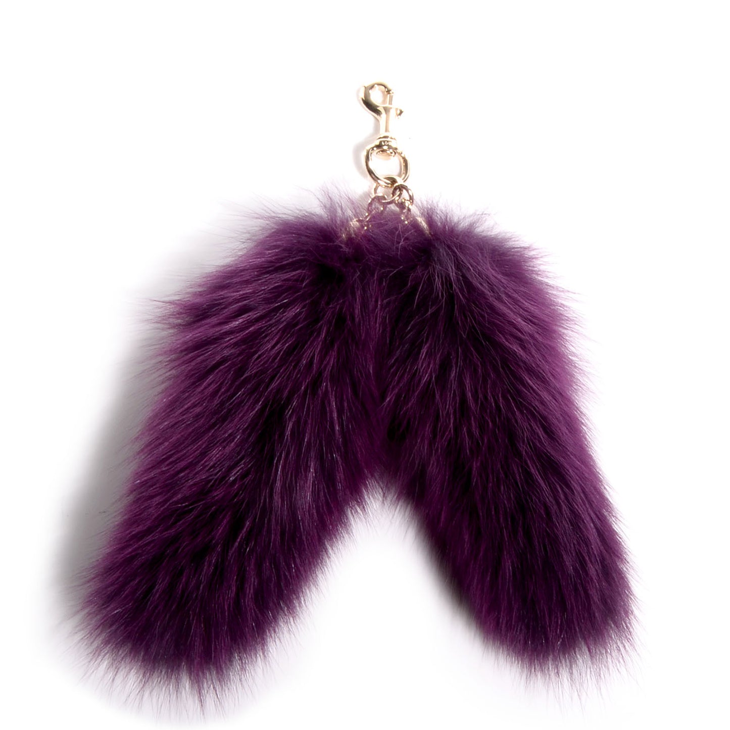 Fox Fur Charm Violet Purple