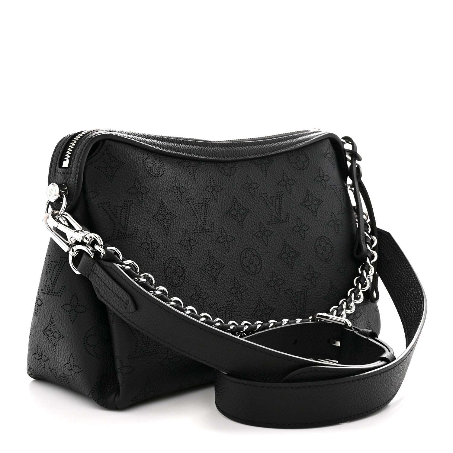 Louis Vuitton Mahina Braided Hand It All PM Black 1913438