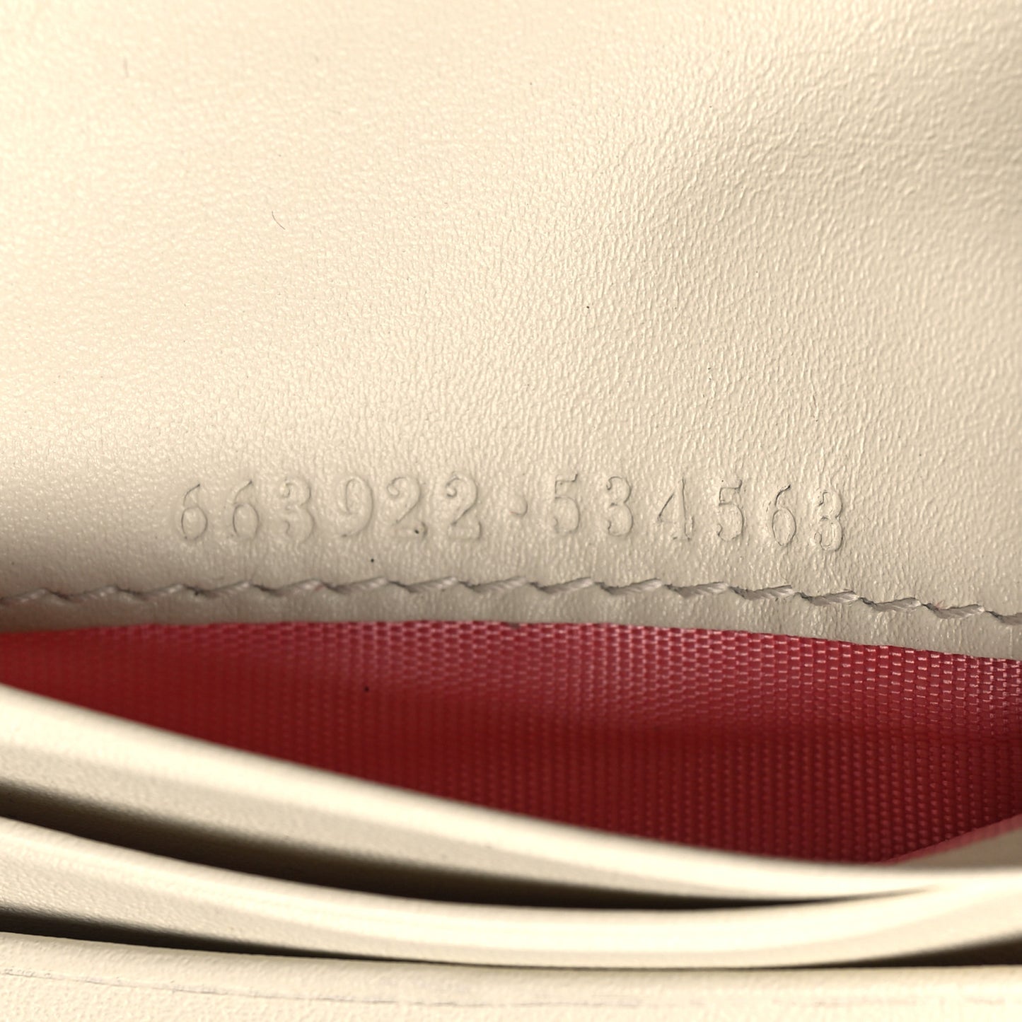 GG Supreme Monogram Les Pommes Card Case Wallet Beige Multicolor Mystic White