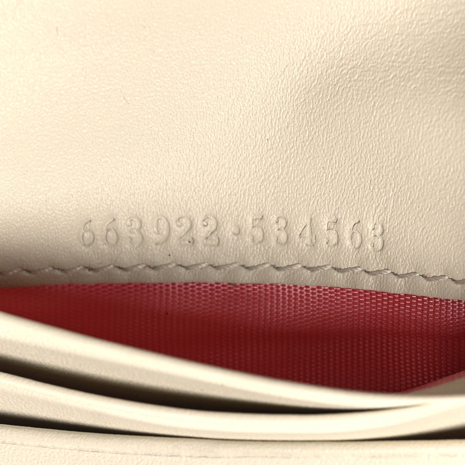 Gucci GG Supreme Monogram Les Pommes Card Case Wallet Beige Multicolor Mystic White 8 of 9