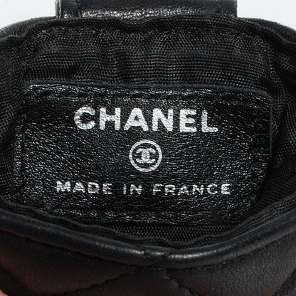 Chanel Lambskin Quilted Chain Phone Case Black 6 of 7