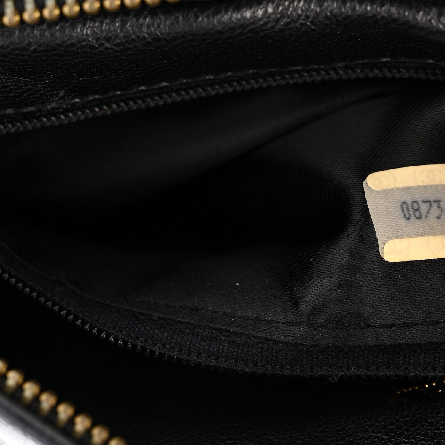 Chanel Lambskin Quilted CC Tassel Camera Case Black 8 of 13