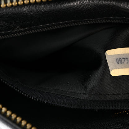 Chanel Lambskin Quilted CC Tassel Camera Case Black 8 of 13