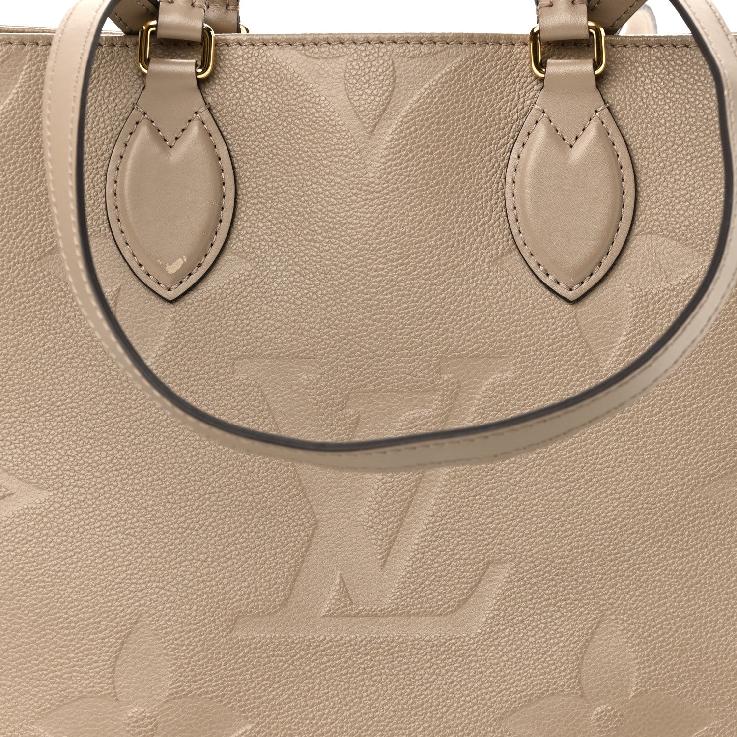 Louis Vuitton Empreinte Monogram Giant Onthego MM Tourterelle 13 of 16