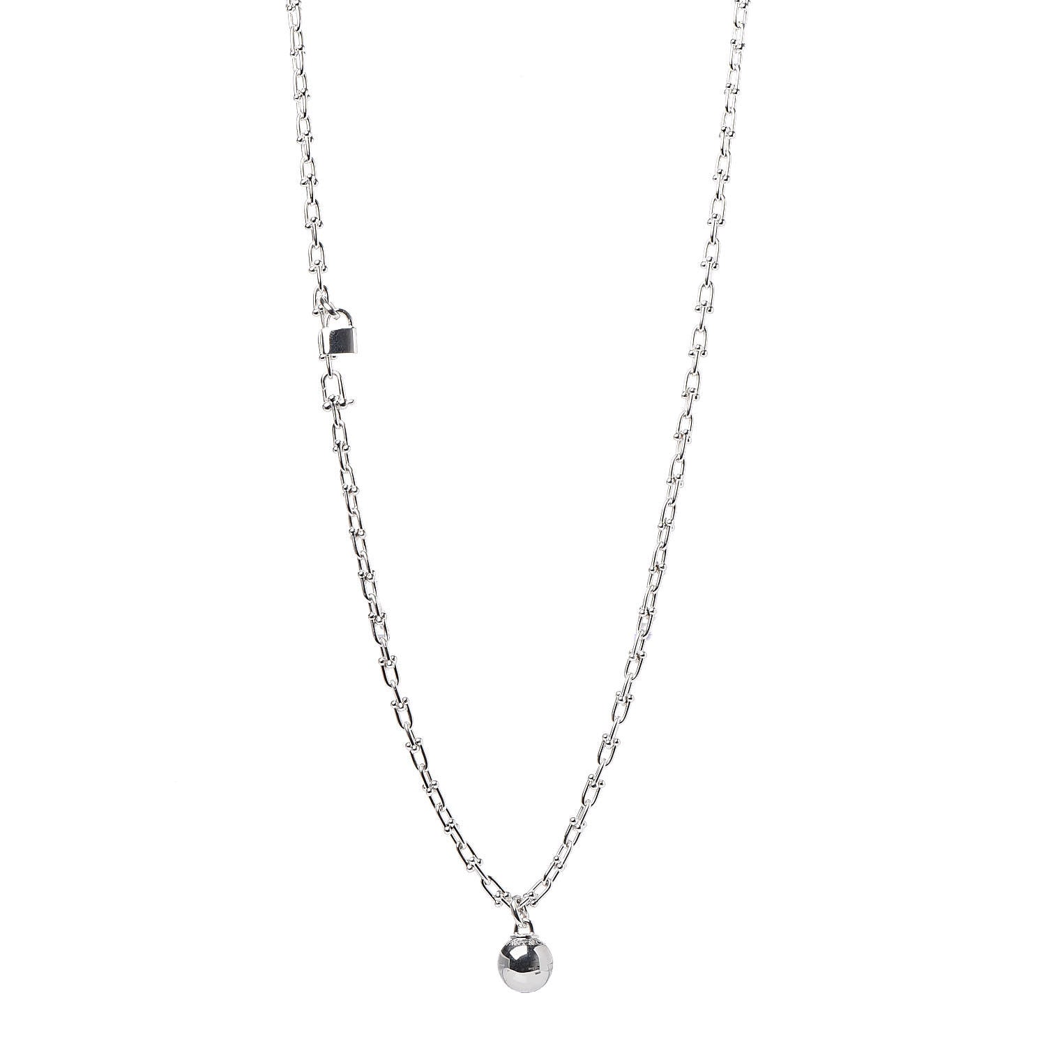 Tiffany Sterling Silver HardWear Wrap Necklace 1 of 4