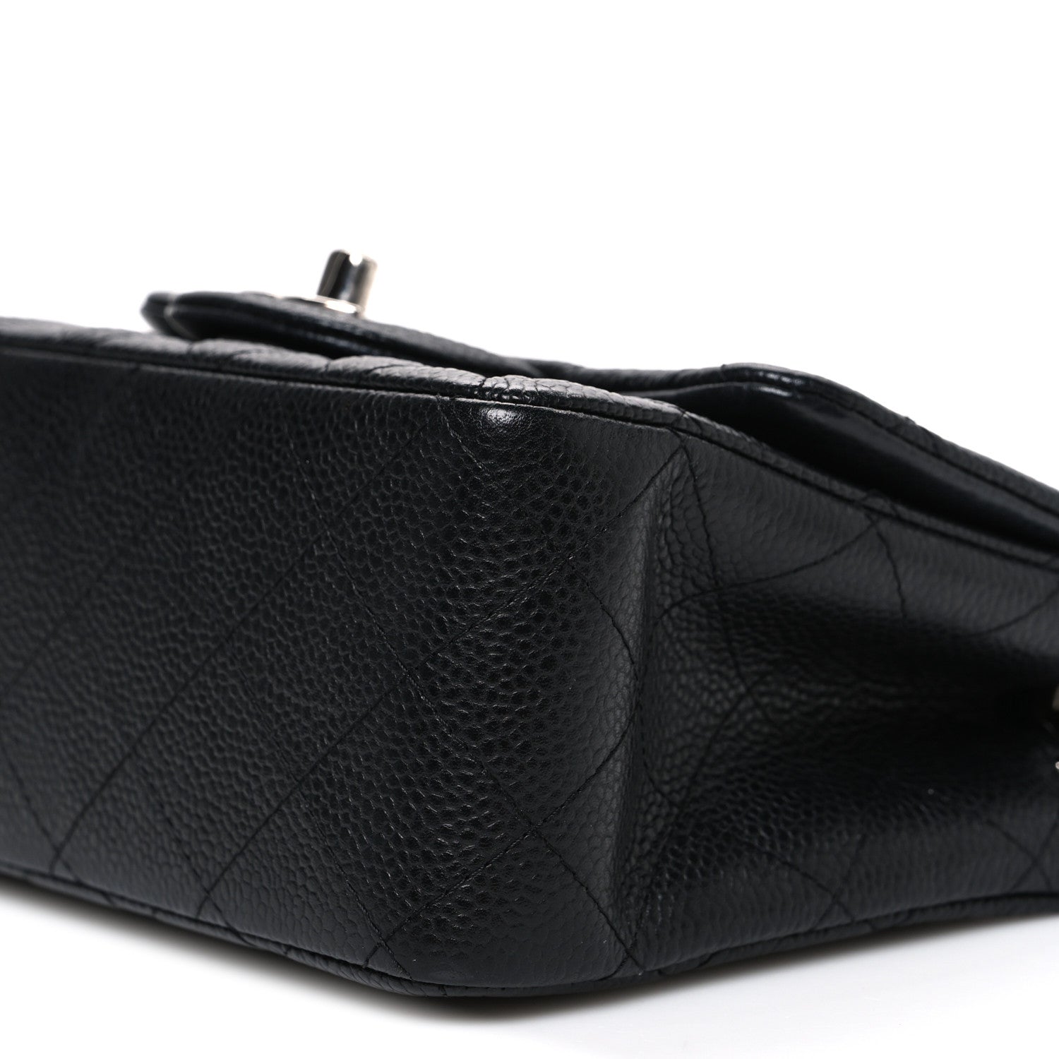 Chanel Caviar Quilted Mini Square Flap Black 10 of 10