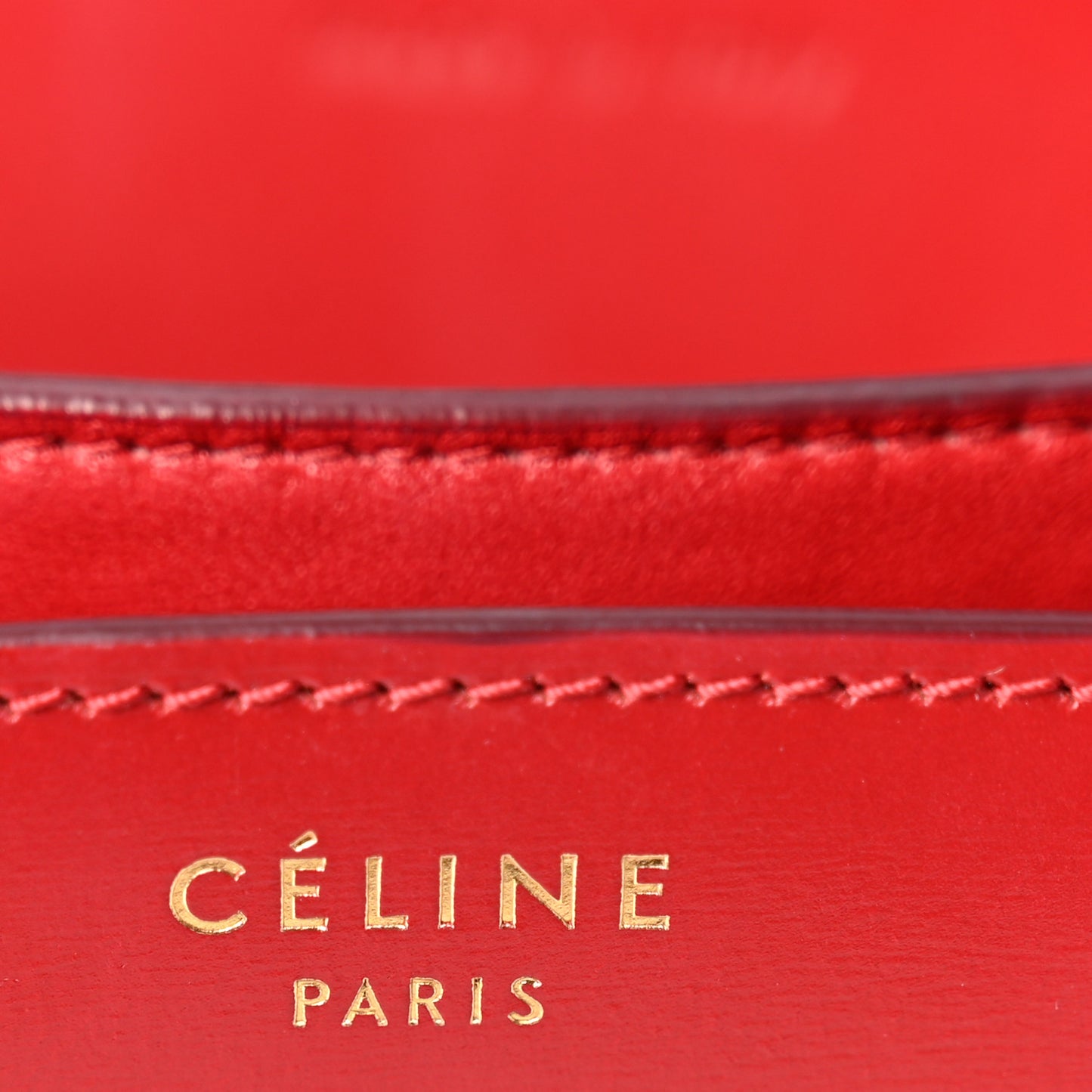 Box Calfskin Medium Classic Box Flap Bag Red