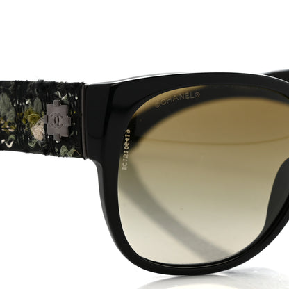Chanel Tweed Boy CC Sunglasses 5237 Black 9 of 9